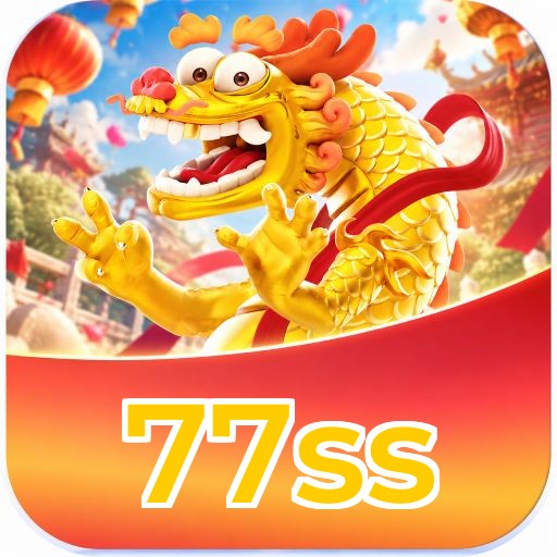 Interface da plataforma 77ss mostrando slots populares e bônus de boas-vindas